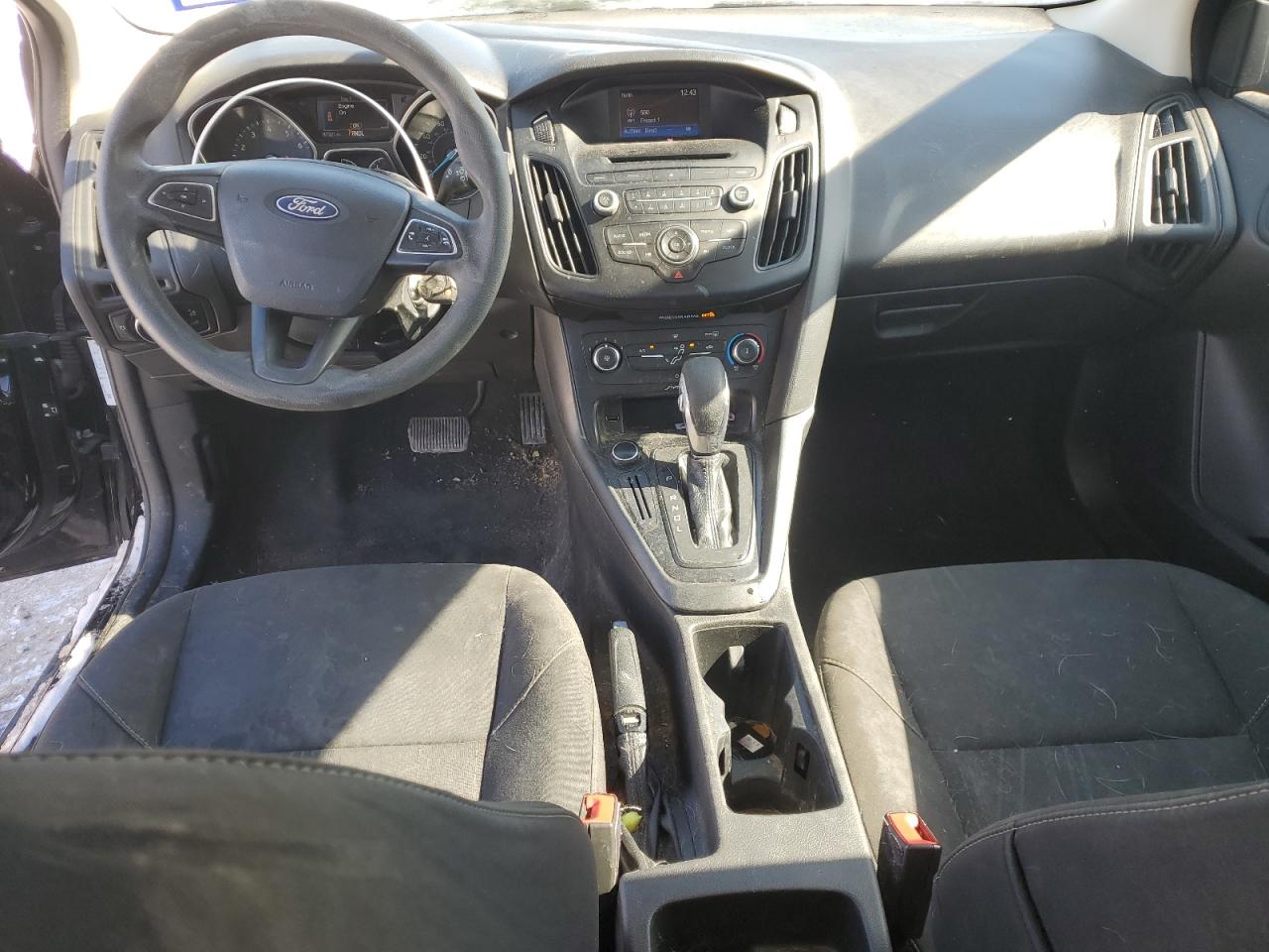 2017 Ford Focus VIN 1FADP3E22HL214268 Copart auction photo, vandalism damage thumbnail 8