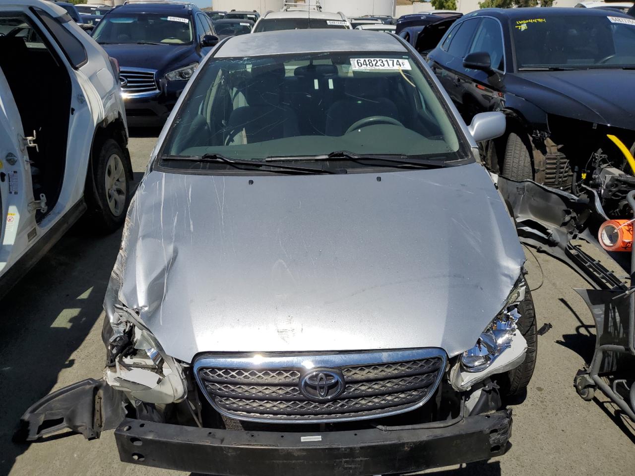 2008 Toyota Corolla VIN 1NXBR32E38Z027685 Copart auction photo, all over / minor dent/scratches damage thumbnail 5