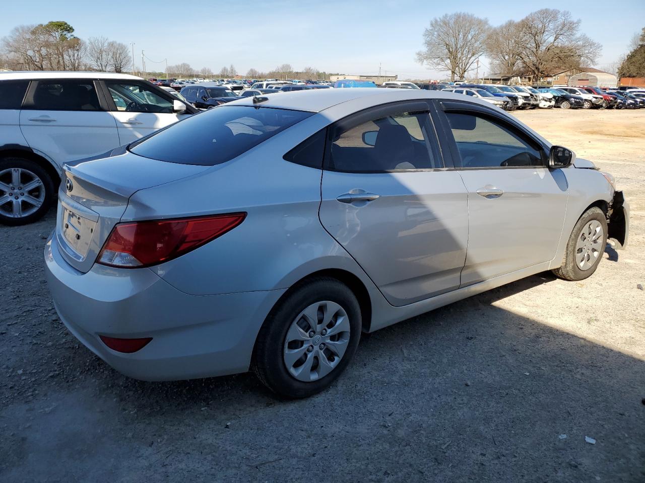 2016 Hyundai Accent VIN KMHCT4AE0GU041491 Copart auction photo, front end damage thumbnail 3