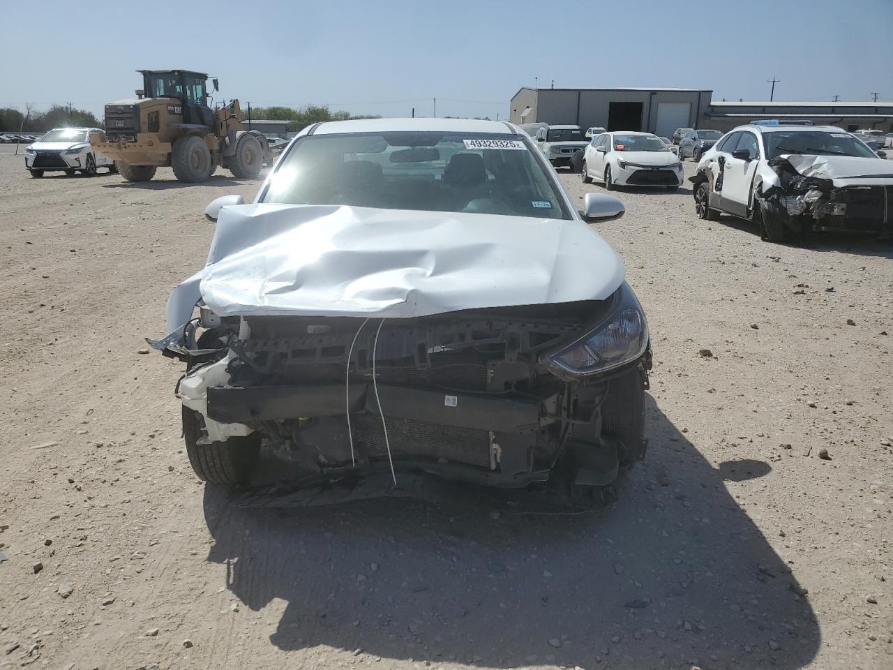 2019 Hyundai Accent VIN 3KPC24A30KE071233 Copart auction photo, front end damage thumbnail 5