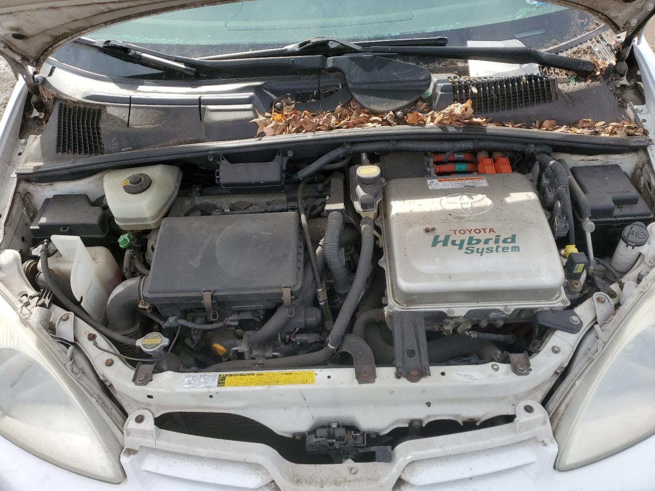 2001 Toyota Prius VIN JT2BK12U410002739 Copart auction photo, side / front end damage thumbnail 11