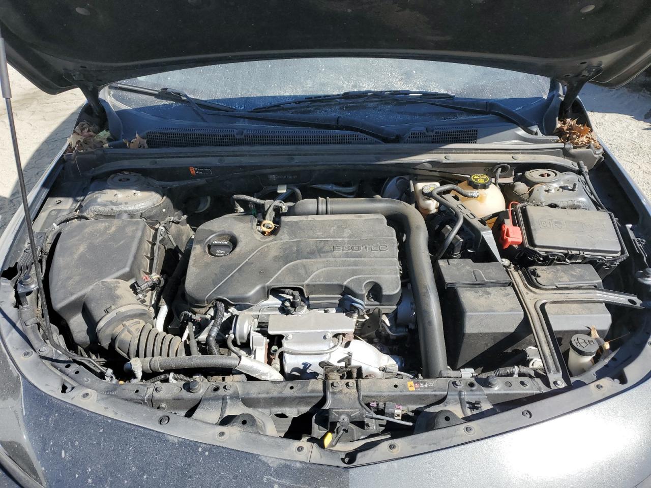 2018 Chevrolet Malibu VIN 1G1ZD5ST2JF194876 Copart auction photo, undercarriage / front end damage thumbnail 12