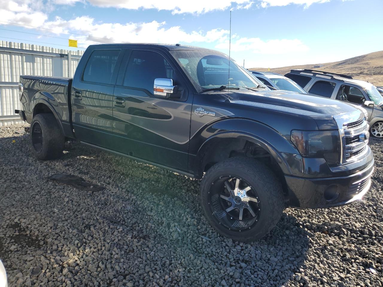 2012 Ford F-150 VIN 1FTFW1E66CFA22372 Copart auction photo, rear end / side damage thumbnail 4