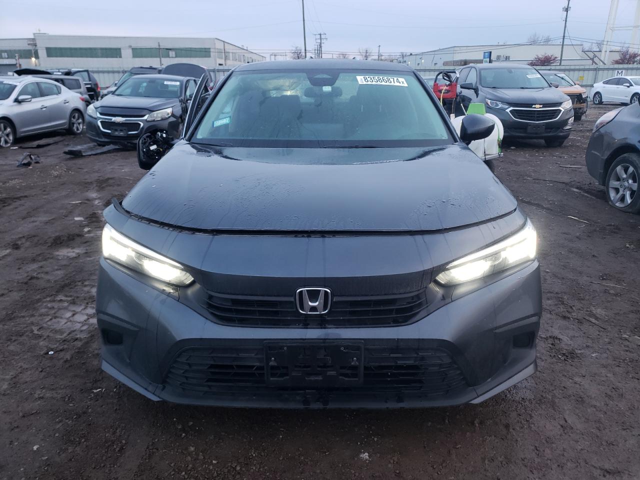 2024 Honda Civic VIN 2HGFE2F26RH534016 Copart auction photo, side damage thumbnail 5