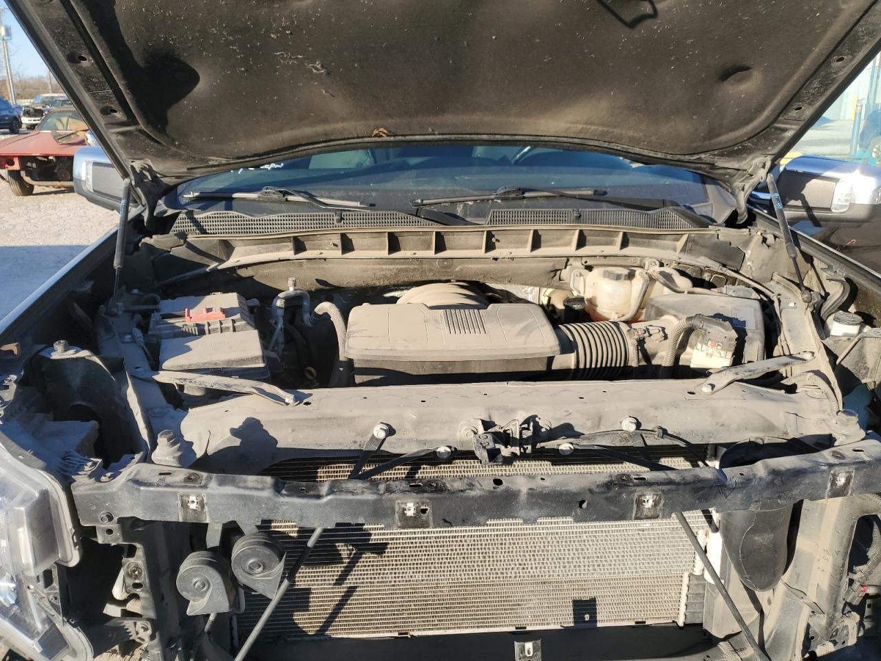 2020 GMC Sierra VIN 3GTU9DED4LG142975 Copart auction photo, front end / rear end damage thumbnail 13