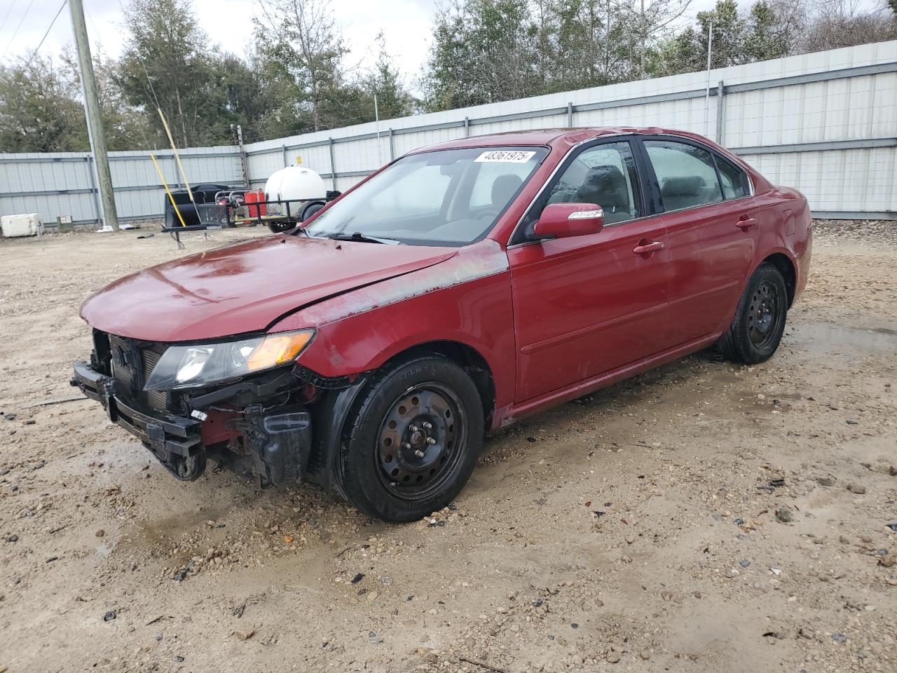 2009 KIA Optima VIN KNAGE228195326336