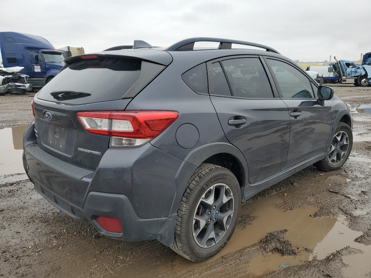 2019 Subaru XV VIN JF2GTADC8K8211369 Copart auction photo, side / minor dent/scratches damage thumbnail 3