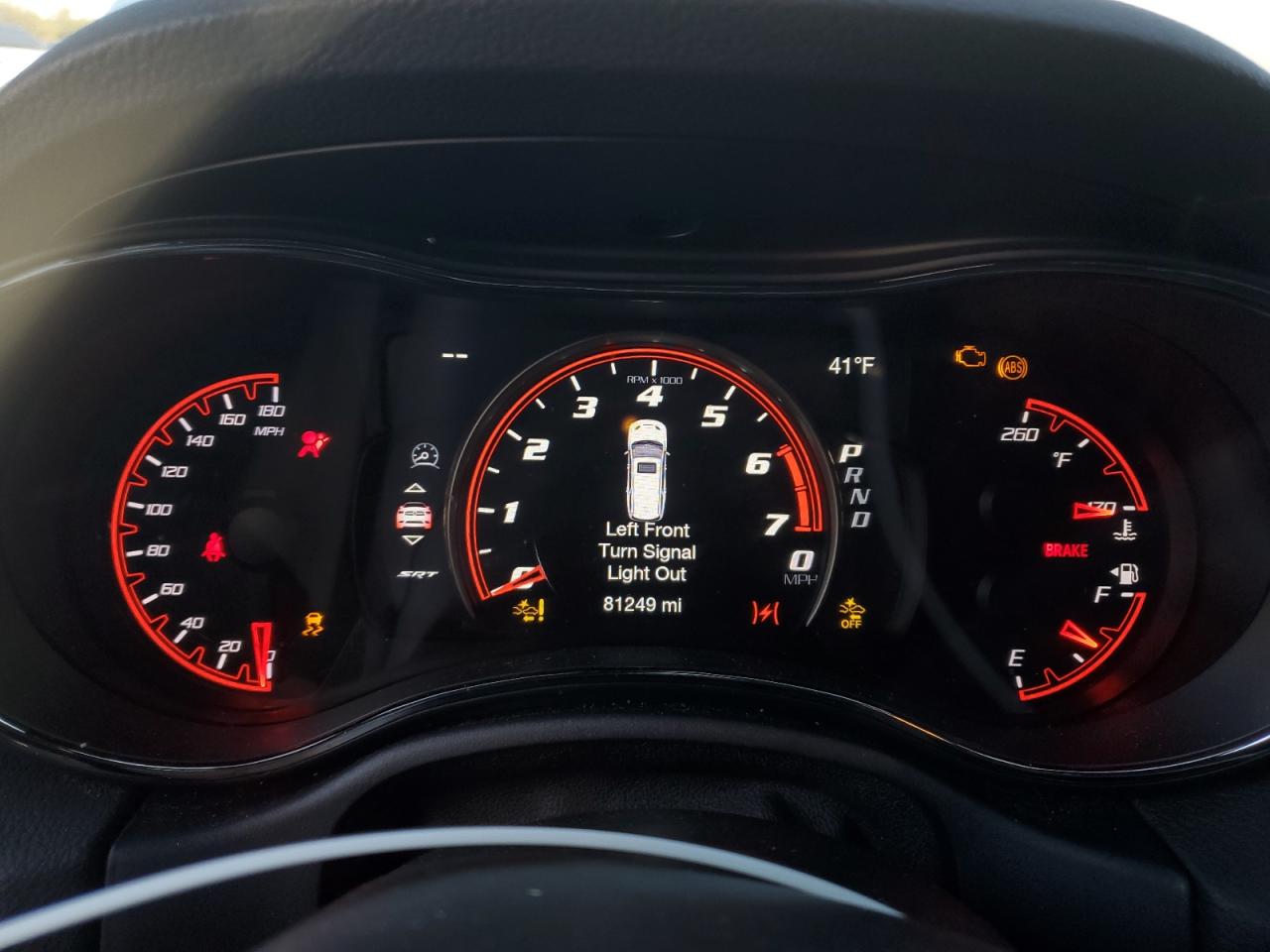 2018 Dodge Durango VIN 1C4SDJGJ0JC198564 Copart auction photo, front end damage thumbnail 9