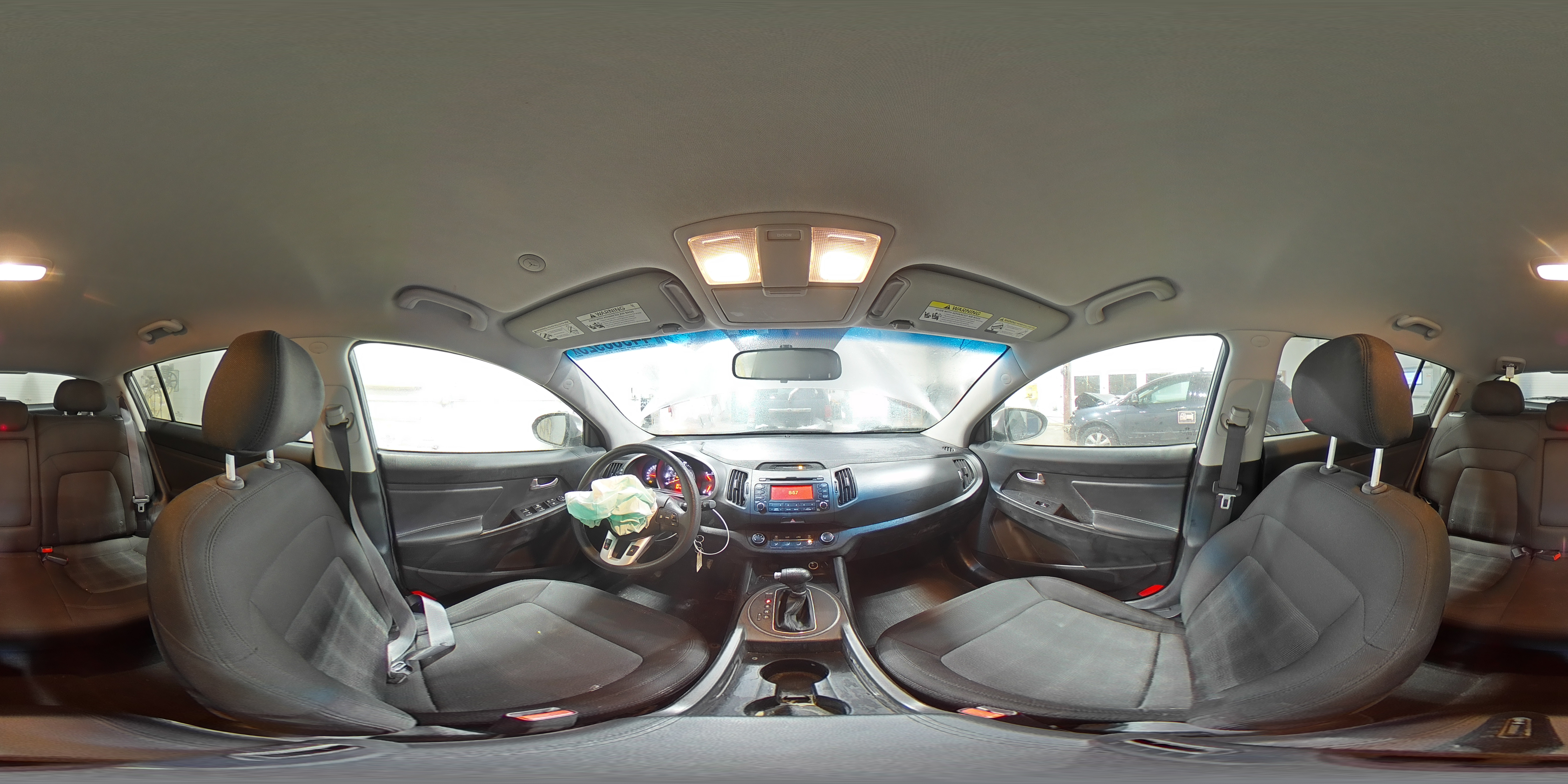 2013 KIA Sportage VIN KNDPB3A20D7361395 Copart auction photo, front end / side damage thumbnail 14