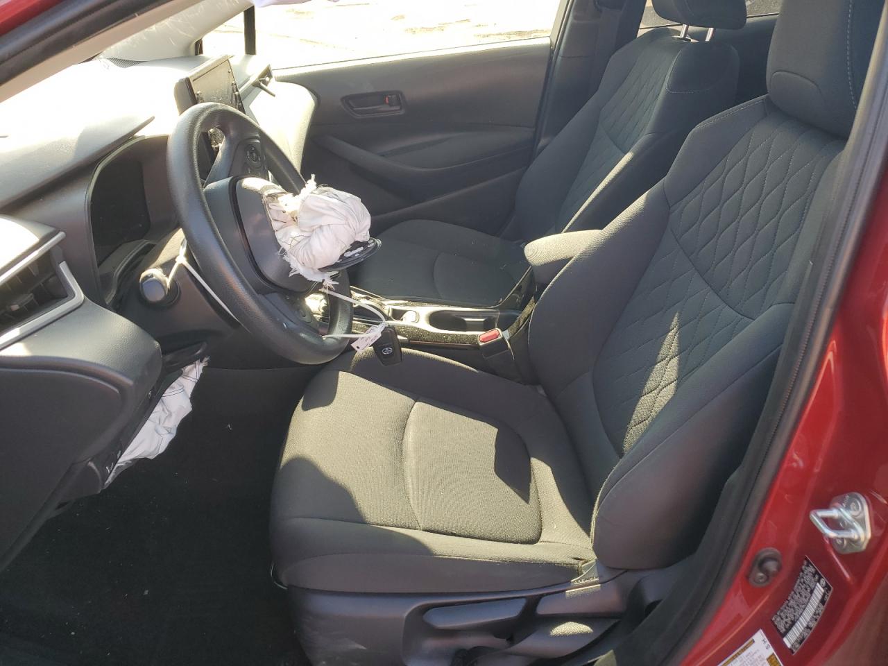 2022 Toyota Corolla VIN JTDEAMDE9NJ058934 Copart auction photo, front end / side damage thumbnail 7