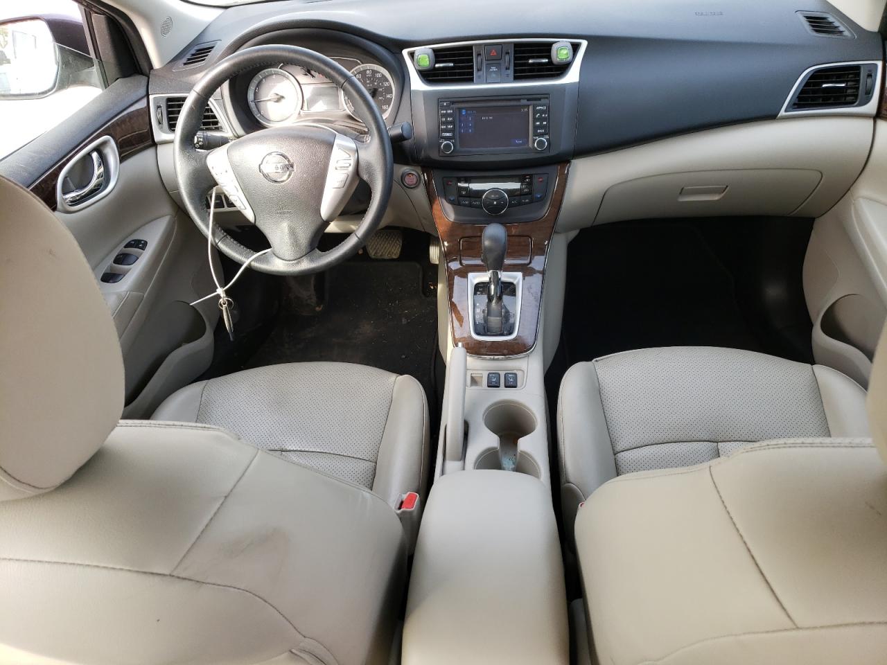 2015 Nissan Sentra VIN 3N1AB7AP1FY264431 Copart auction photo, rear end damage thumbnail 8
