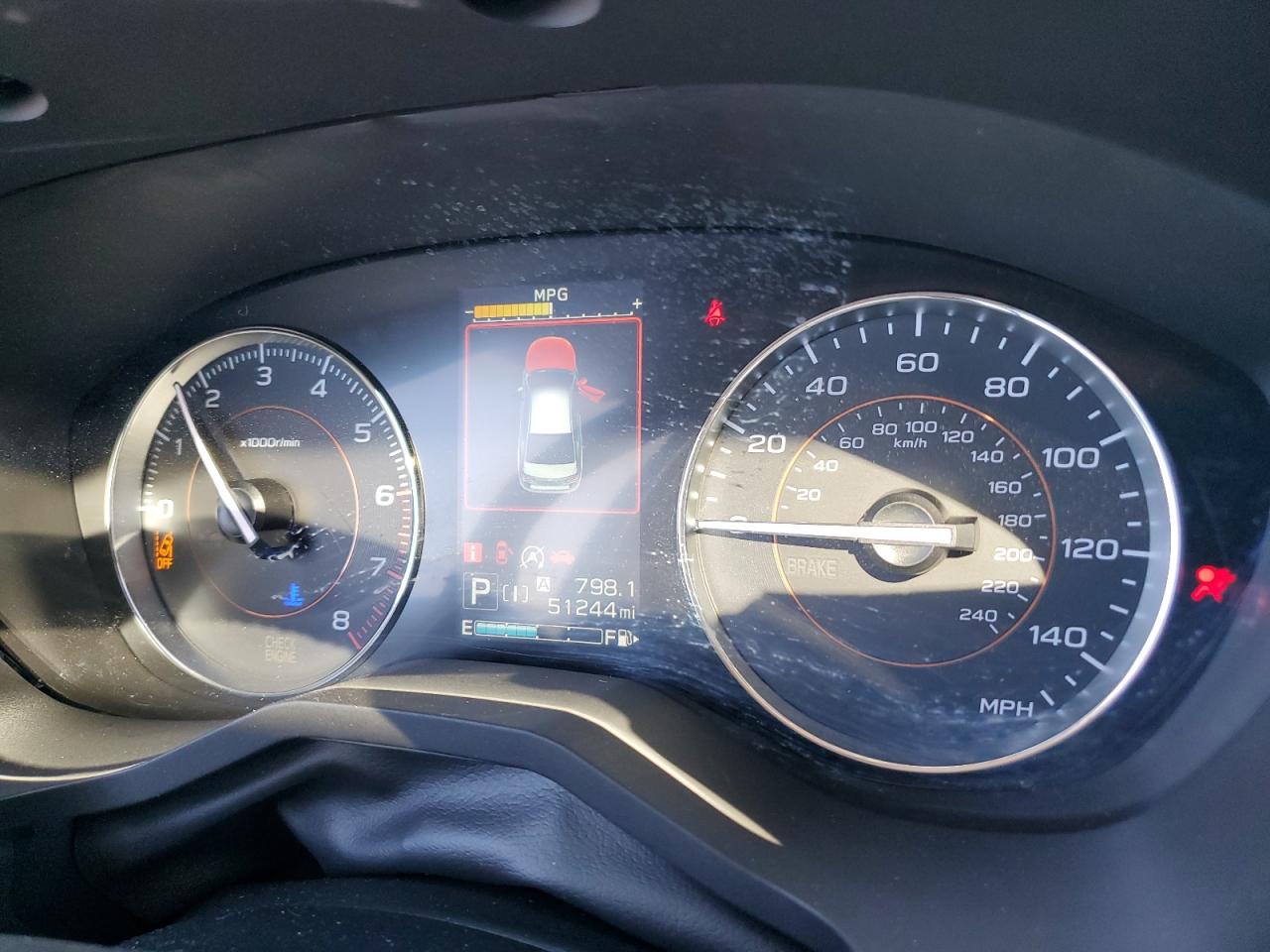 2021 Subaru XV VIN JF2GTHMC0MH314670 Copart auction photo, side / front end damage thumbnail 9