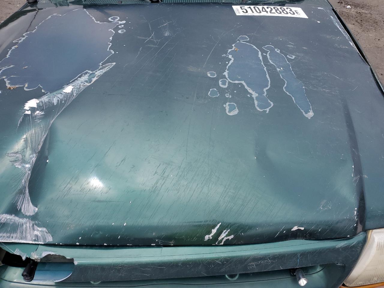 2000 Ford Ranger VIN 1FTZR15X5YTA55420 Copart auction photo, all over damage thumbnail 11