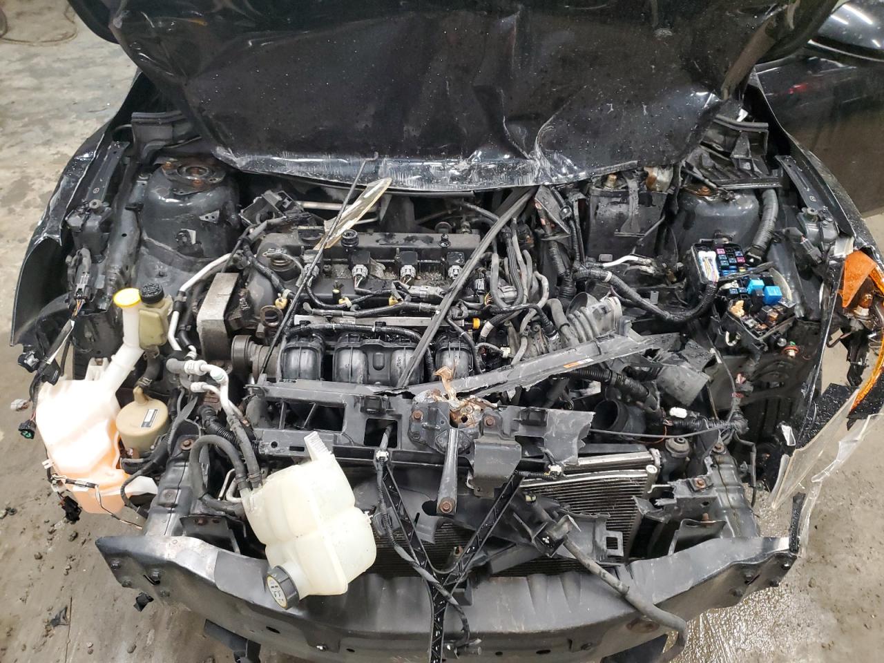 2011 Mazda 3 VIN JM1BL1UGXB1901516 Copart auction photo, front end damage thumbnail 13