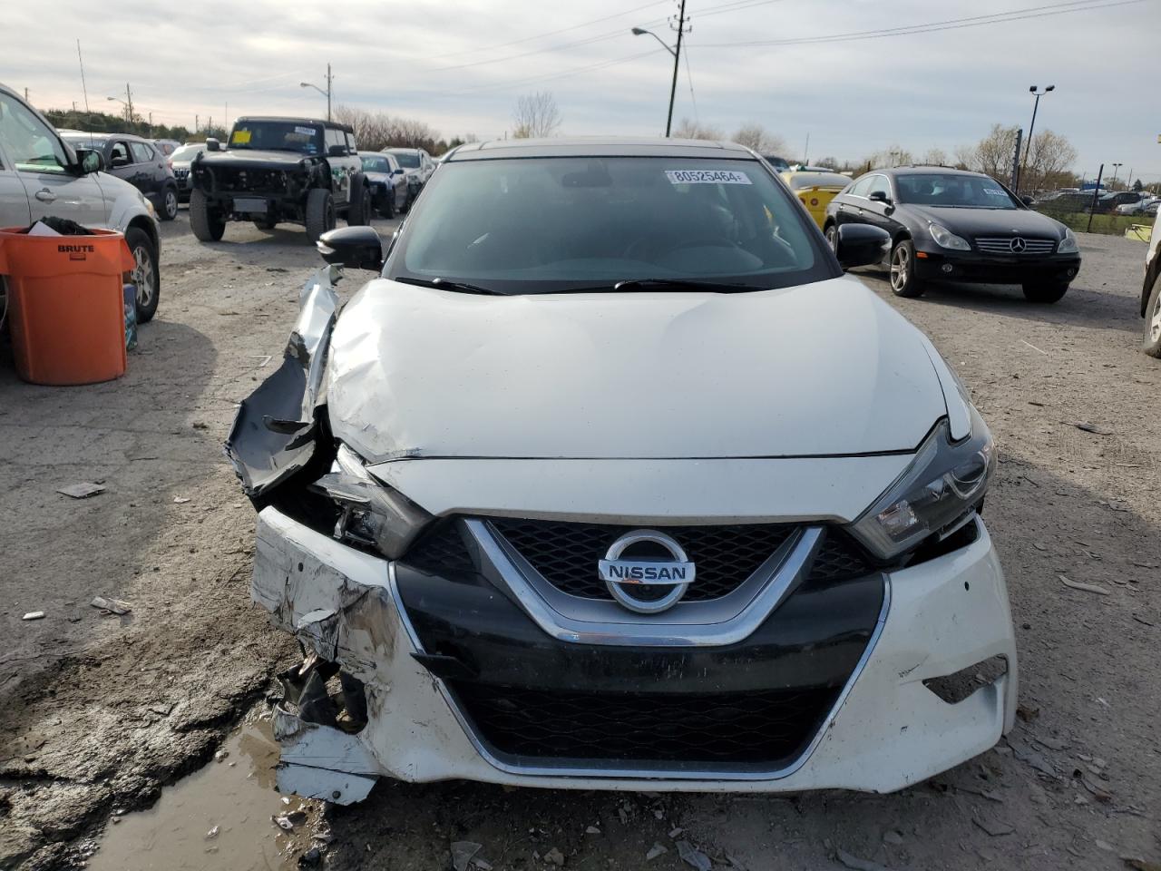 2017 Nissan Maxima VIN 1N4AA6AP7HC412951 Copart auction photo, front end / minor dent/scratches damage thumbnail 5