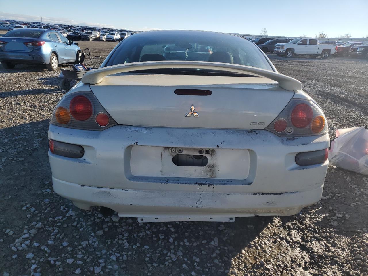 2003 Mitsubishi Eclipse VIN 4A3AC44G13E019915 Copart auction photo, front end / side damage thumbnail 6