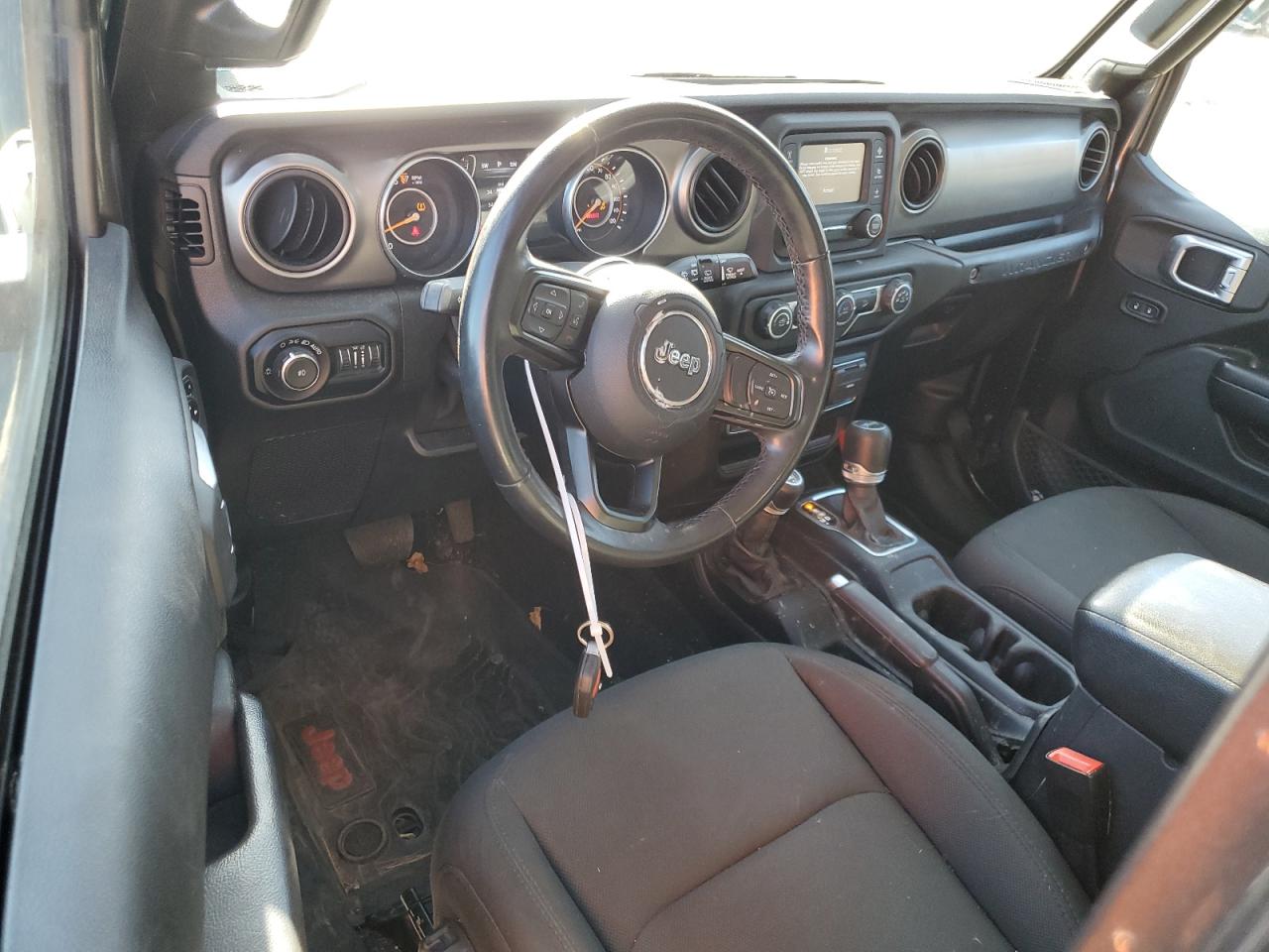 2020 Jeep Wrangler VIN 1C4HJXDGXLW103038 Copart auction photo, all over damage thumbnail 8