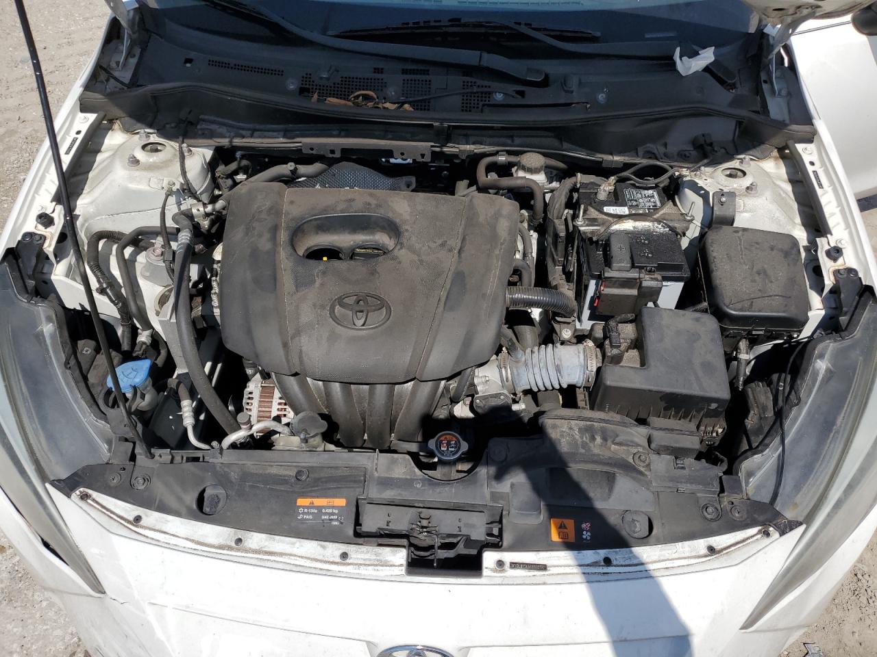 2019 Toyota Yaris VIN 3MYDLBYV3KY502192 Copart auction photo, rear end damage thumbnail 12