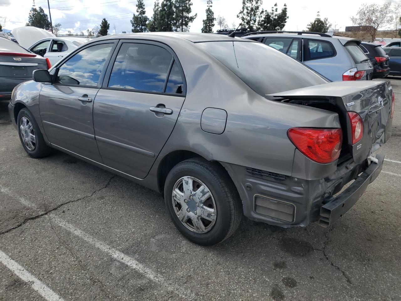 2007 Toyota Corolla VIN 1NXBR30E47Z788646 Copart auction photo, rear end damage thumbnail 2