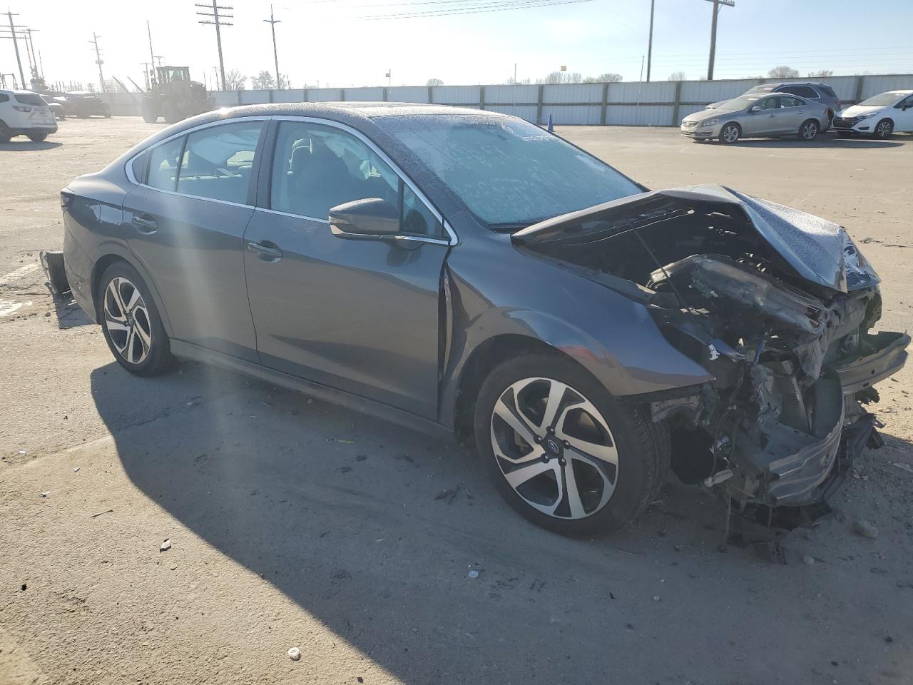 2021 Subaru Legacy VIN 4S3BWAN66M3012314 Copart auction photo, front end / mechanical damage thumbnail 4
