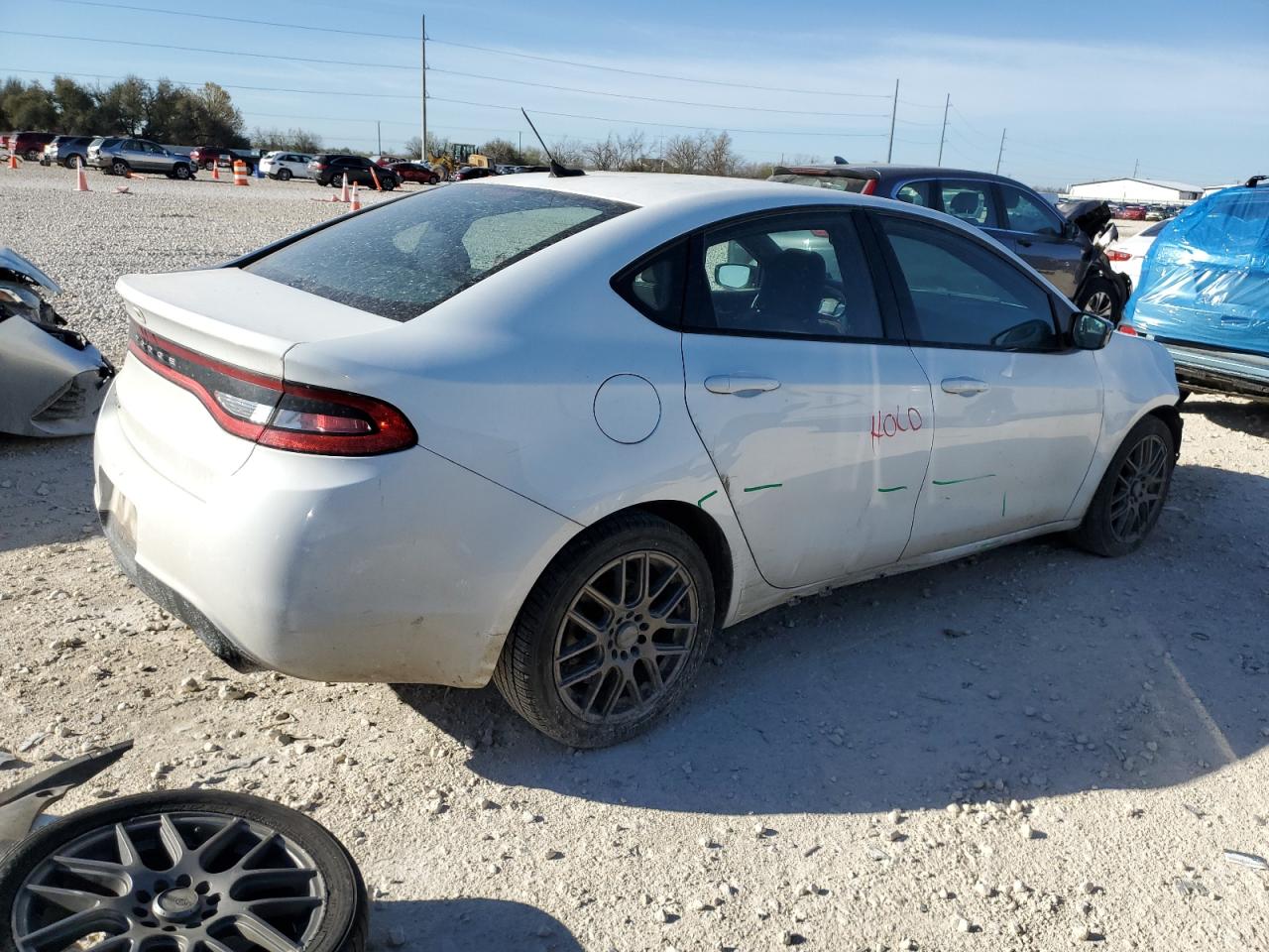 2015 Dodge Dart VIN 1C3CDFBB0FD378344 Copart auction photo, front end damage thumbnail 3