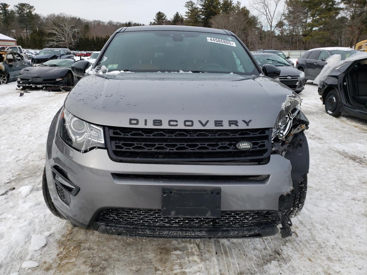2016 Land Rover Discovery VIN SALCT2BG4GH582196 Copart auction photo, front end / undercarriage damage thumbnail 5