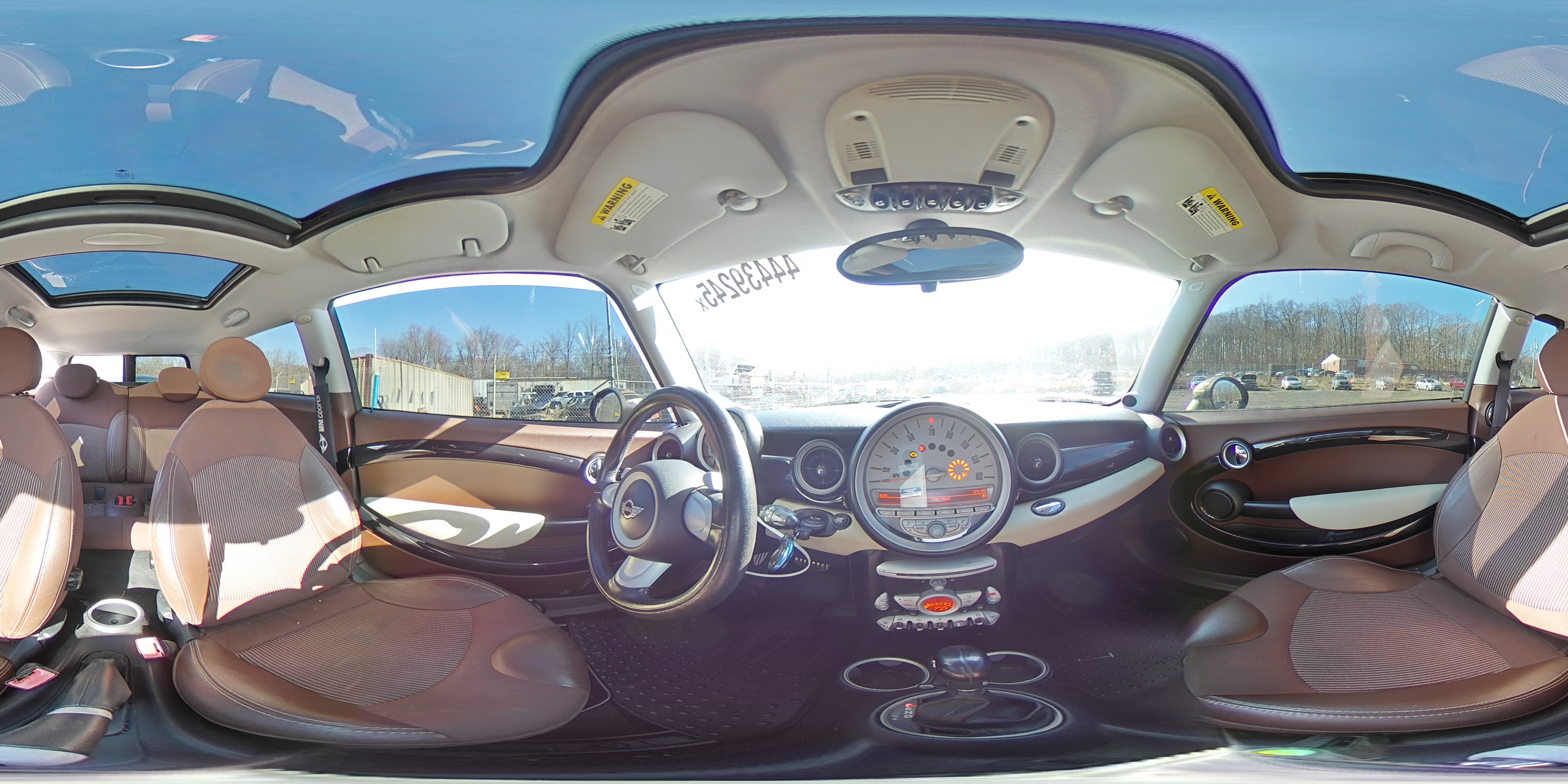 2008 MINI Cooper VIN WMWMM33518TP87370 Copart auction photo, rear end / front end damage thumbnail 12