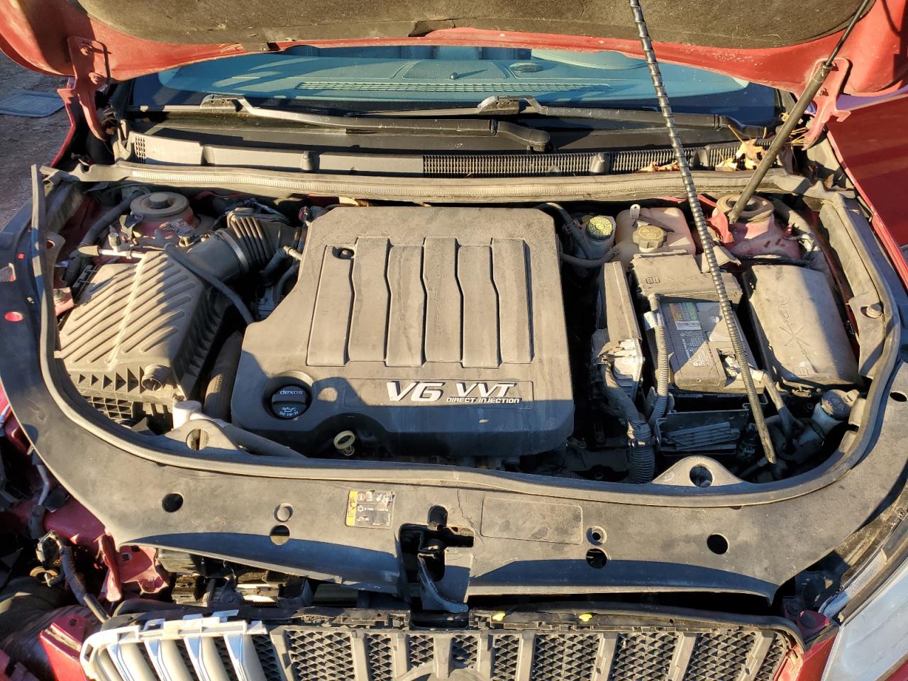 2013 Buick LaCrosse VIN 1G4GC5E36DF331573 Copart auction photo, front end / side damage thumbnail 12