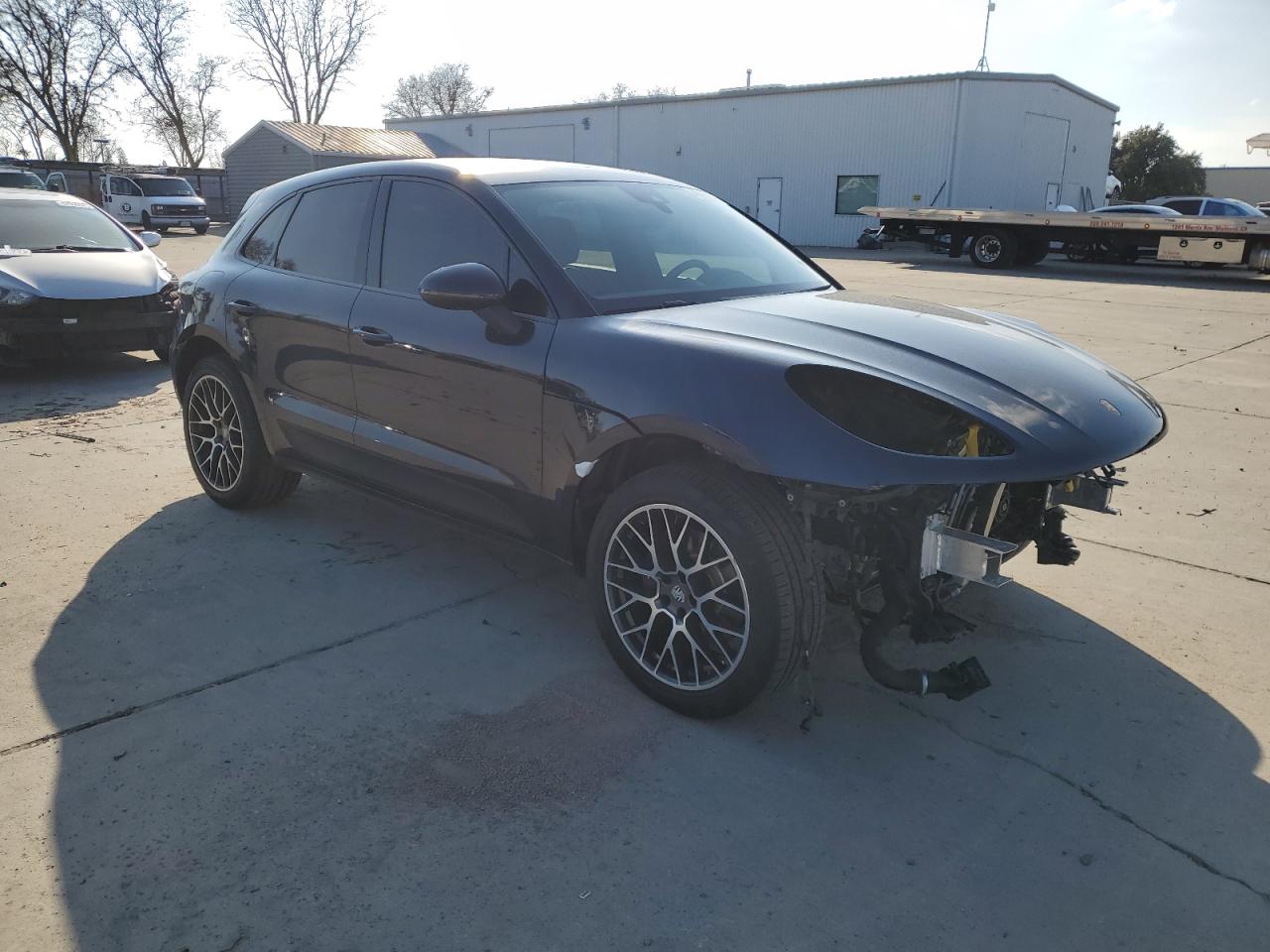 2018 Porsche Macan VIN WP1AA2A55JLB19538 Copart auction photo, front end damage thumbnail 4