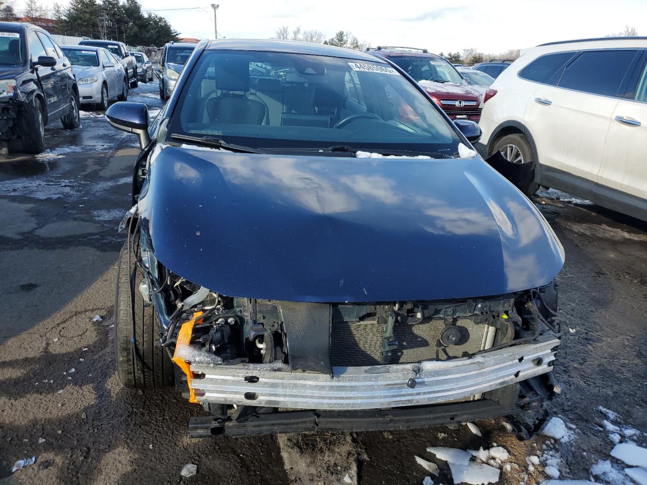 2021 Toyota Corolla VIN JTDS4MCE0MJ078290 Copart auction photo, front end damage thumbnail 5