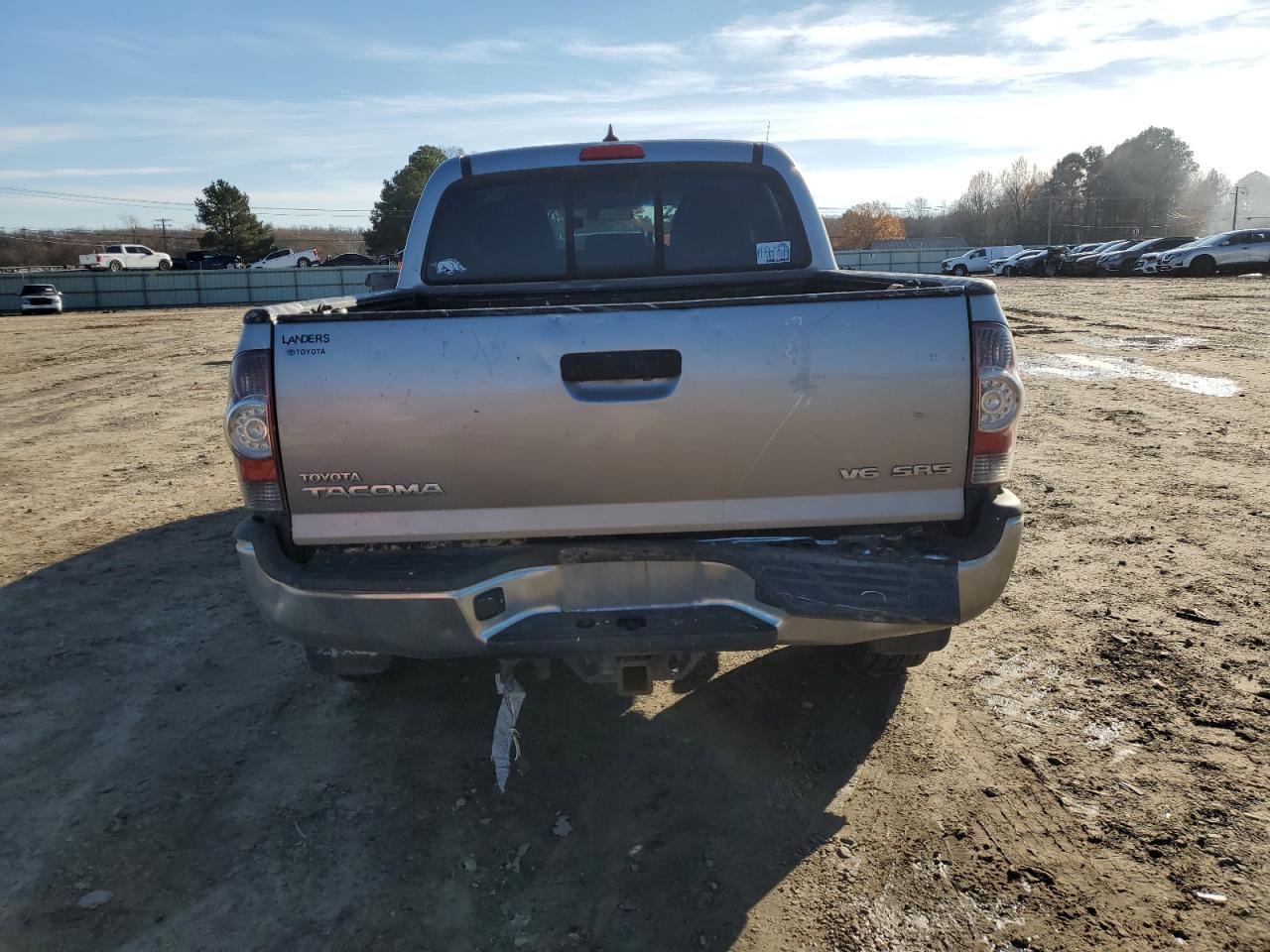 2014 Toyota Tacoma VIN 3TMLU4EN5EM134553 Copart auction photo, all over damage thumbnail 6