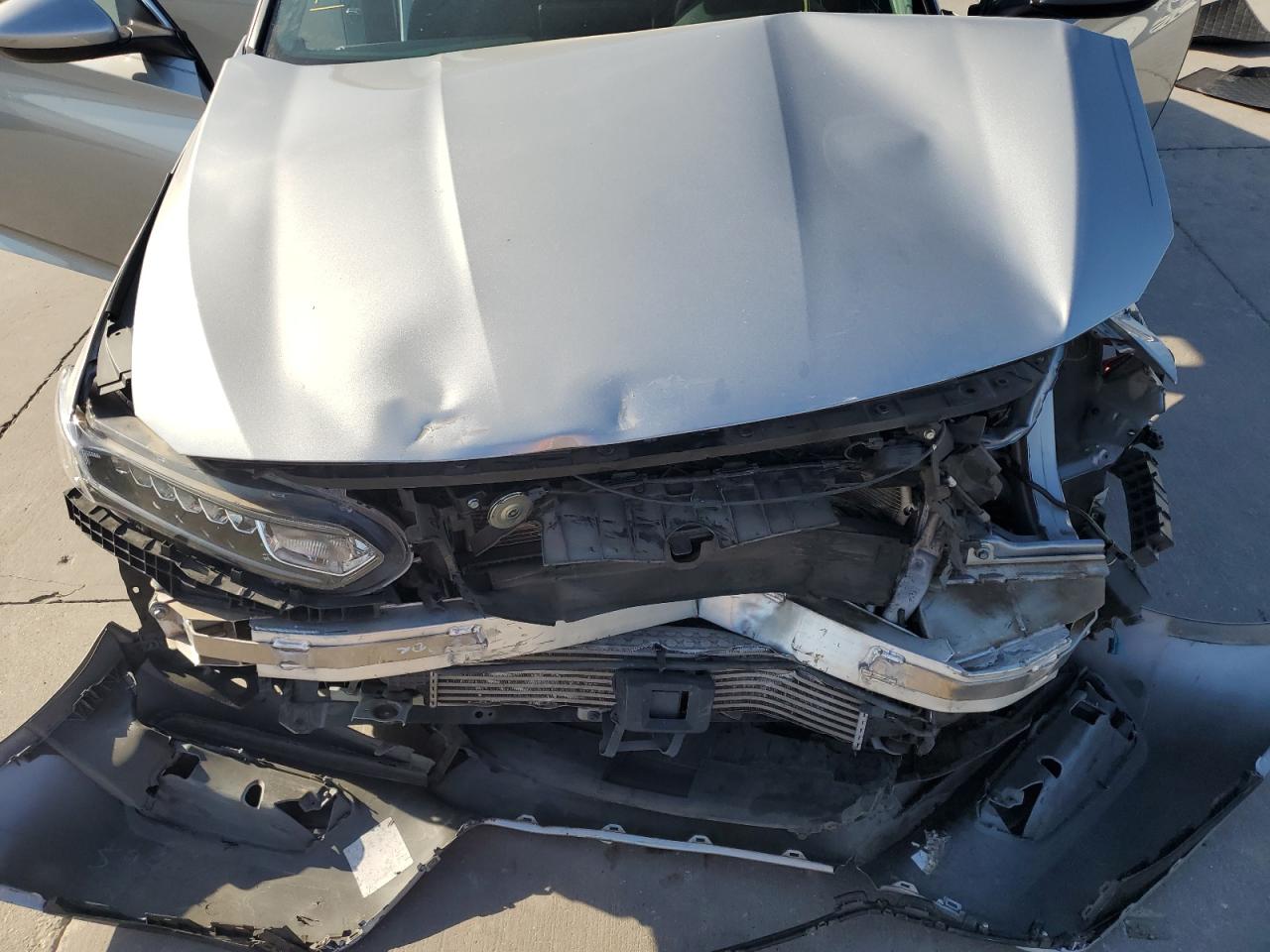 2019 Honda Accord VIN 1HGCV1F13KA032105 Copart auction photo, front end / side damage thumbnail 13