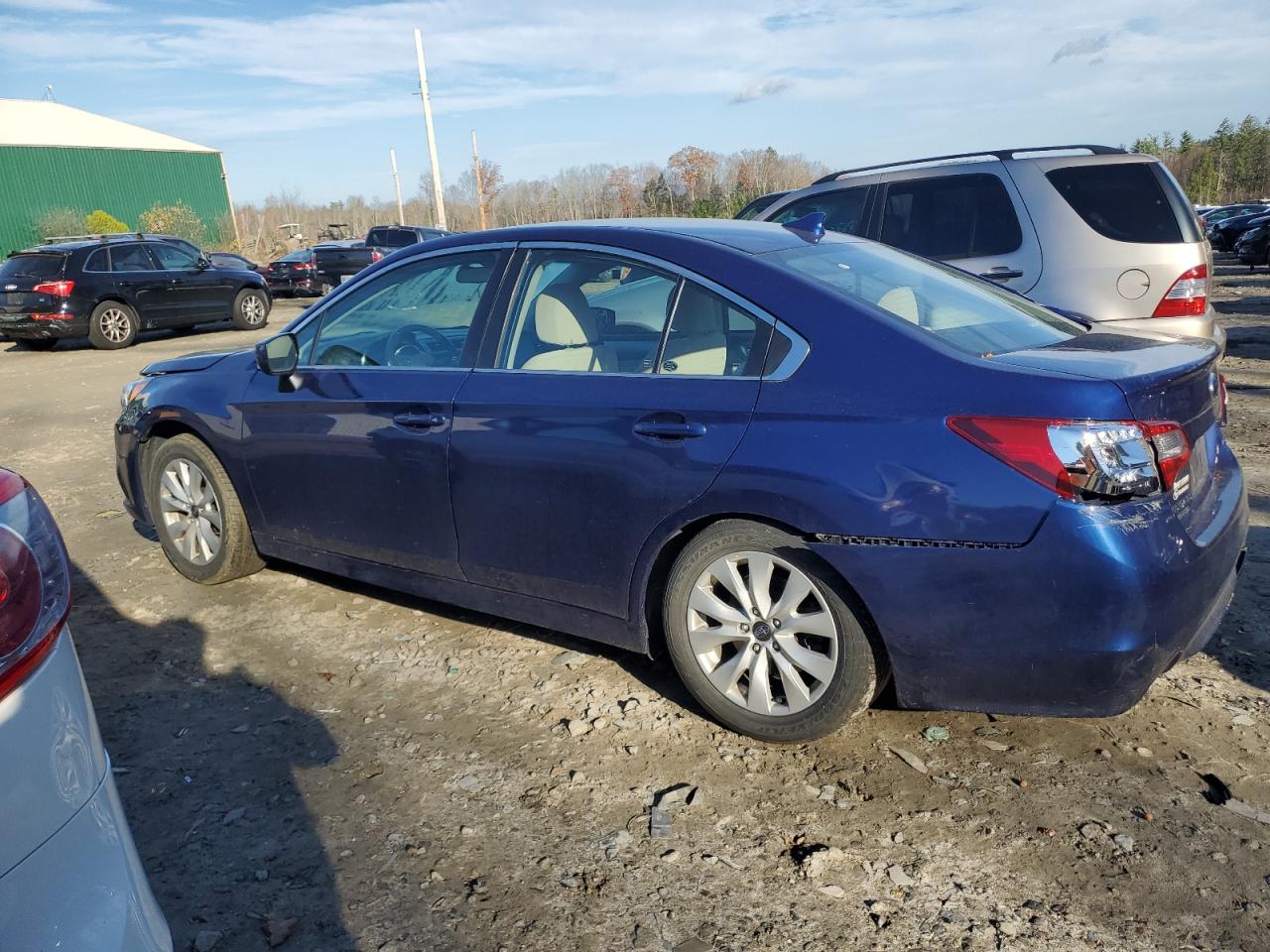 2017 Subaru Legacy VIN 4S3BNAC61H3047466 Copart auction photo, side / rear end damage thumbnail 2