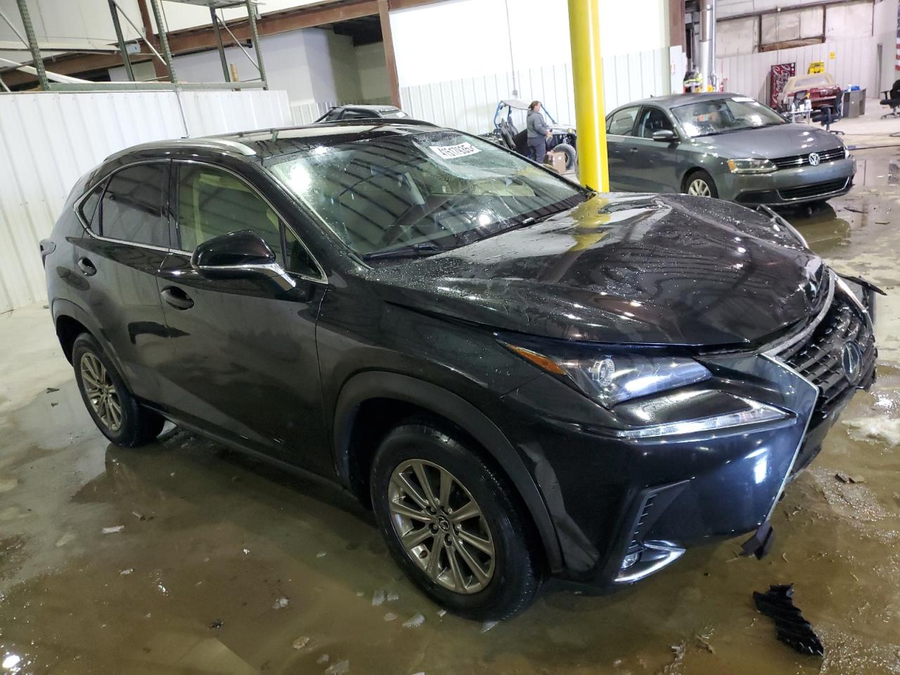 2021 Lexus NX VIN JTJDARDZ3M5029378 Copart auction photo, front end damage thumbnail 4