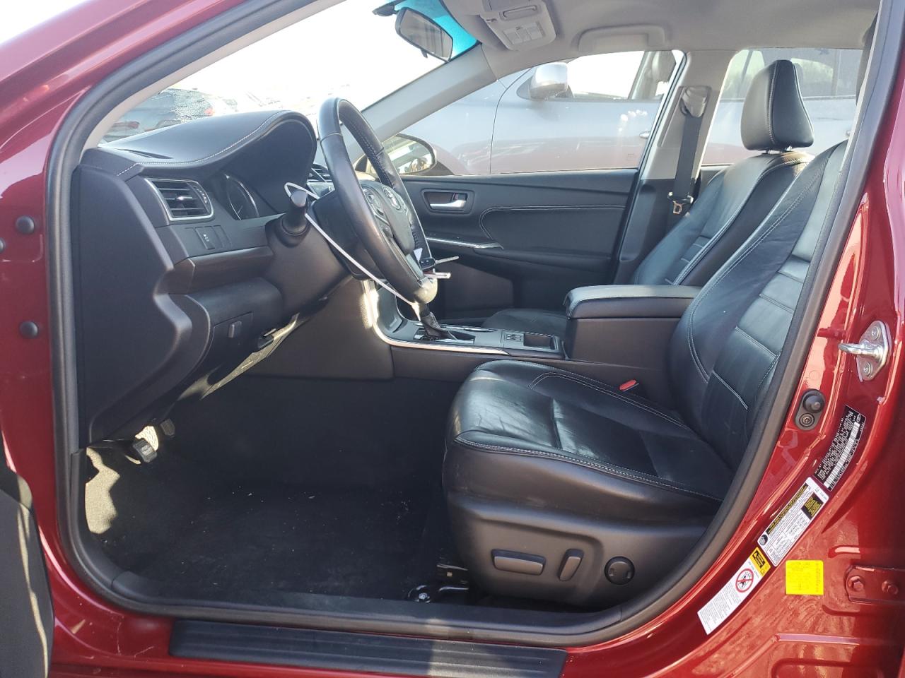 2017 Toyota Camry VIN 4T1BF1FK4HU657342 Copart auction photo, front end / rear end damage thumbnail 7
