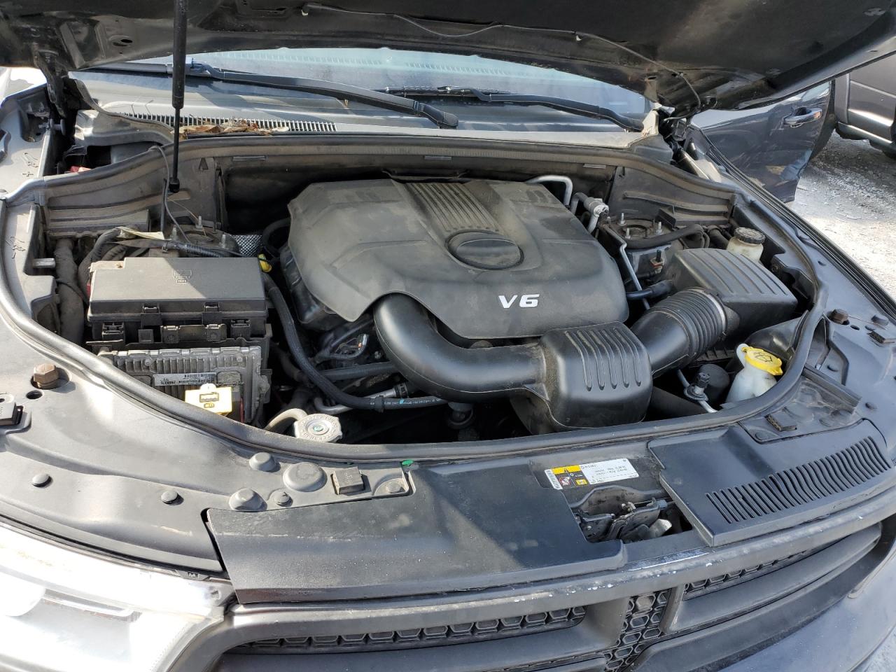 2014 Dodge Durango VIN 1C4RDHDG7EC481307 Copart auction photo, side damage thumbnail 12