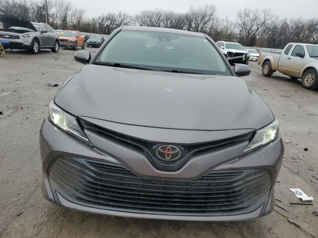 2020 Toyota Camry VIN 4T1C11AK7LU952809 Copart auction photo, hail / minor dent/scratches damage thumbnail 5