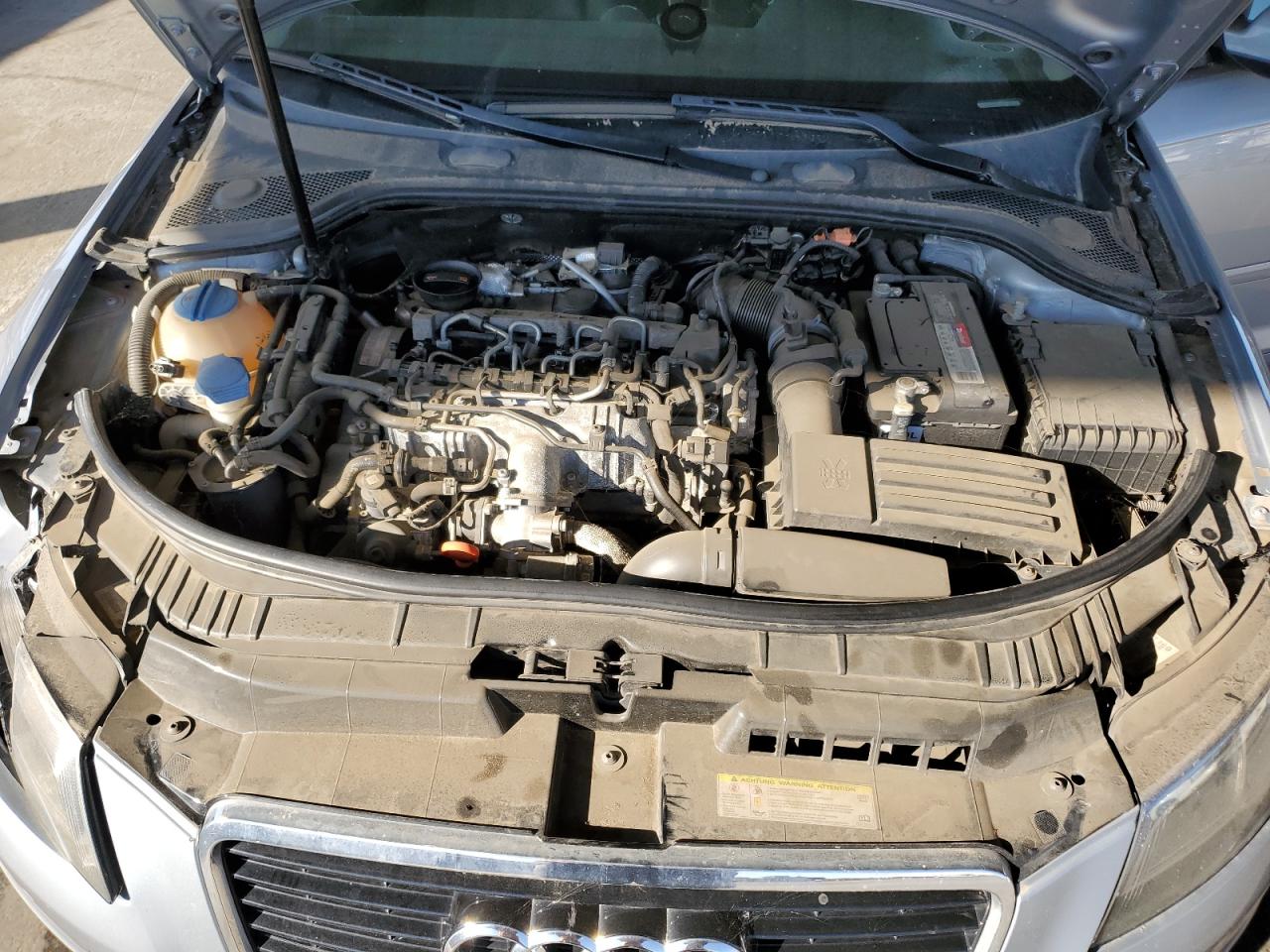 2013 Audi A3 VIN WAUKJAFM2DA029468 Copart auction photo, front end / rear end damage thumbnail 11