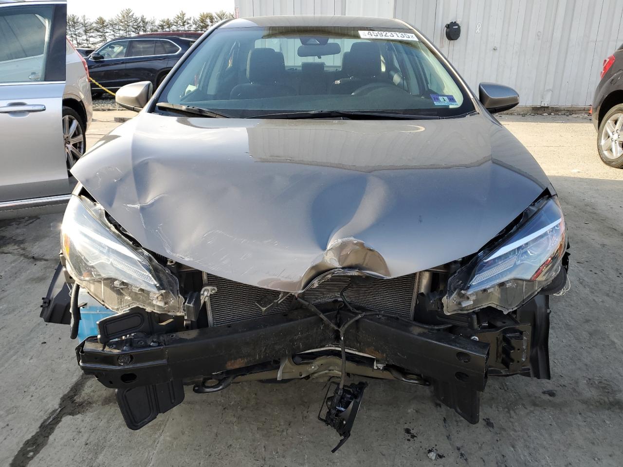 2019 Toyota Corolla VIN 2T1BURHE2KC136205 Copart auction photo, front end damage thumbnail 5