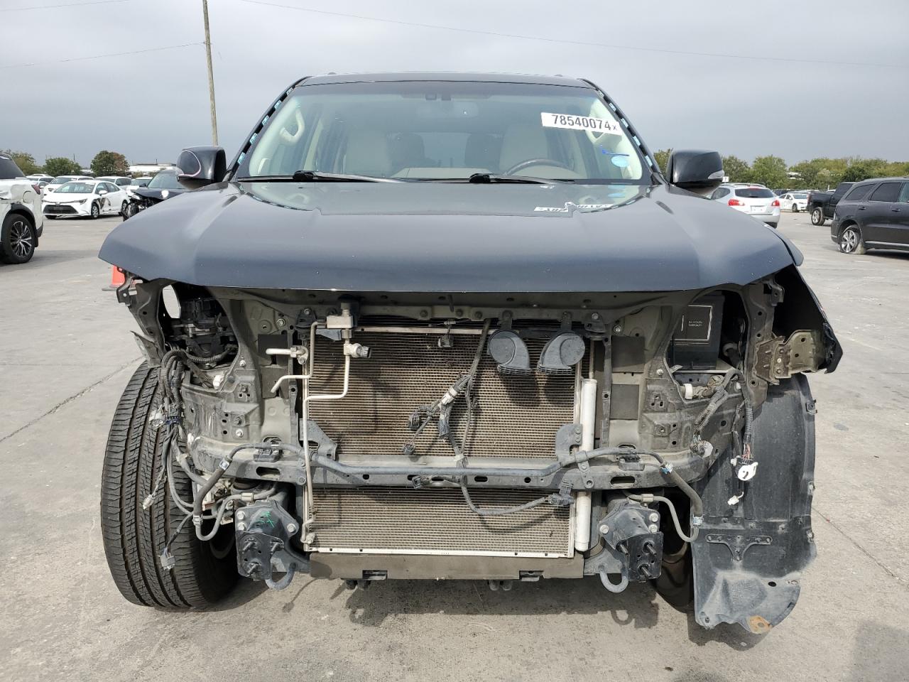 2019 Lexus GX VIN JTJBM7FX4K5210761 Copart auction photo, front end damage thumbnail 5