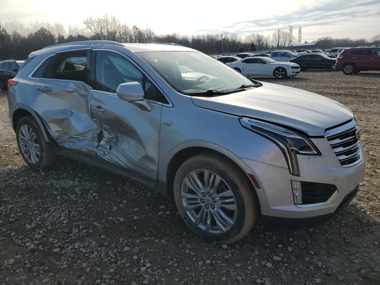 2019 Cadillac XT5 VIN 1GYKNERS3KZ118967 Copart auction photo, side damage thumbnail 4