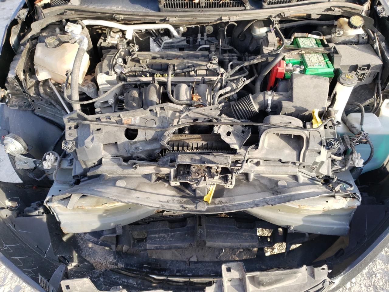 2014 Ford Fiesta VIN 3FADP4FJ5EM176850 Copart auction photo, front end / minor dent/scratches damage thumbnail 12