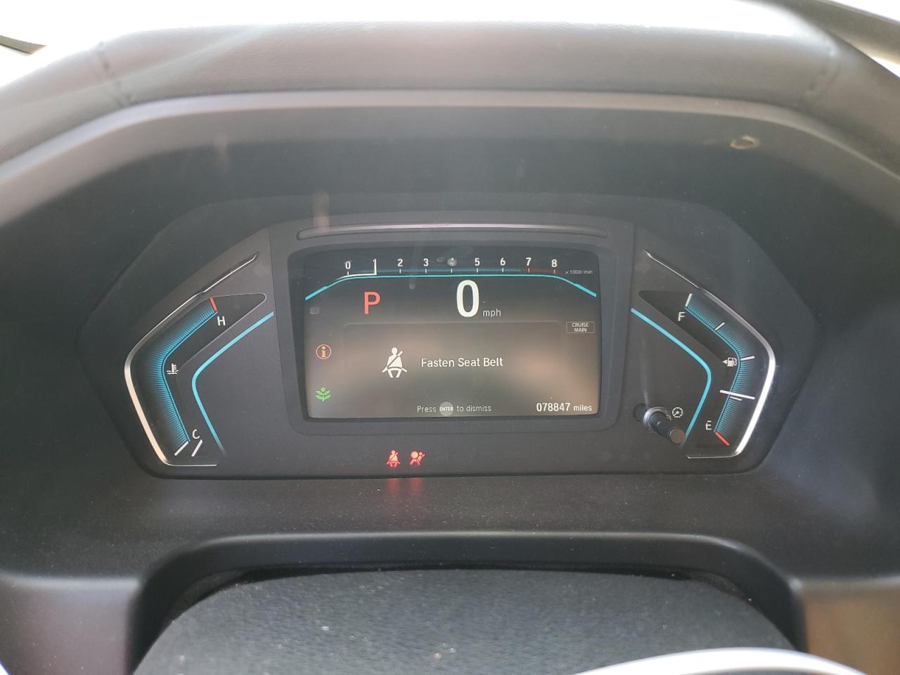 2019 Honda Odyssey VIN 5FNRL6H29KB124120 Copart auction photo, side damage thumbnail 9