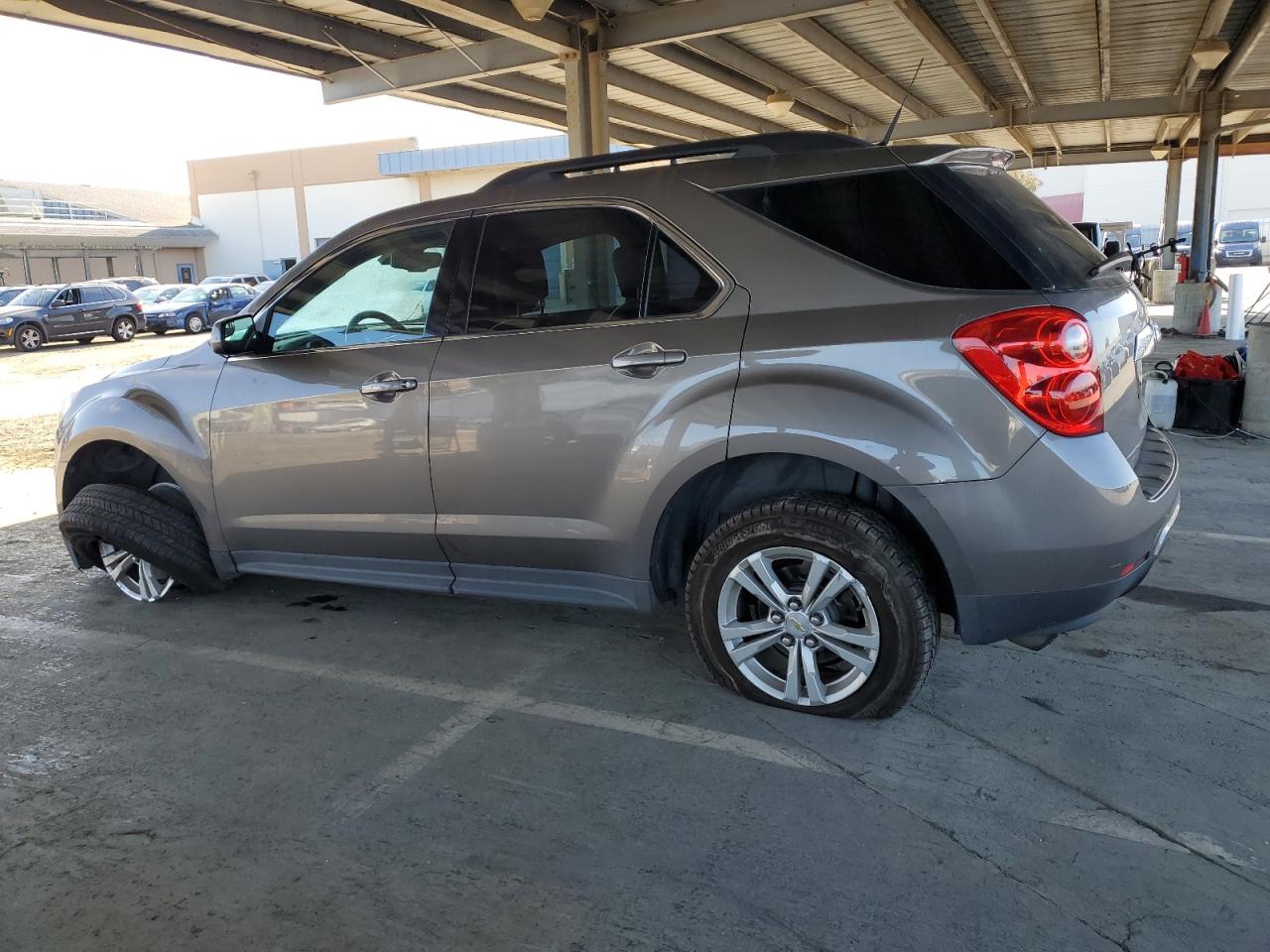 2012 Chevrolet Equinox VIN 2GNALPEK3C6234747 Copart auction photo, front end / undercarriage damage thumbnail 2