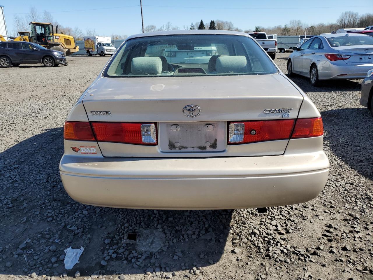 2000 Toyota Camry VIN 4T1BG22K9YU001288 Copart auction photo, rear end damage thumbnail 6