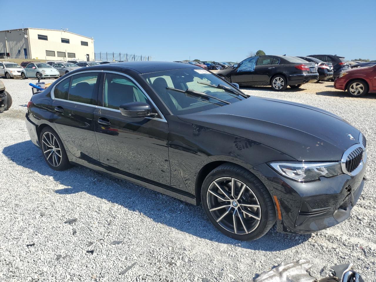 2020 BMW 3er VIN 3MW5R1J08L8B11032 Copart auction photo, rear end damage thumbnail 4