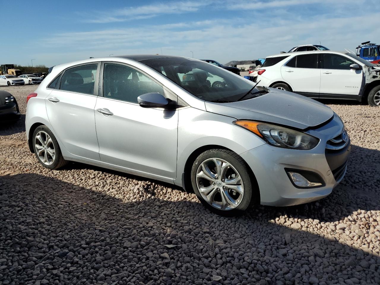 2014 Hyundai Elantra VIN KMHD35LH5EU225775 Copart auction photo, rear end damage thumbnail 4