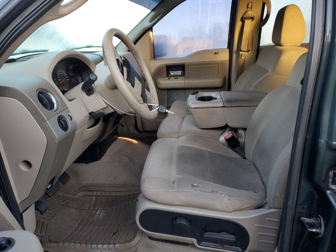 2005 Ford F-150 VIN 1FTPW12555FA76989 Copart auction photo, front end / side damage thumbnail 7
