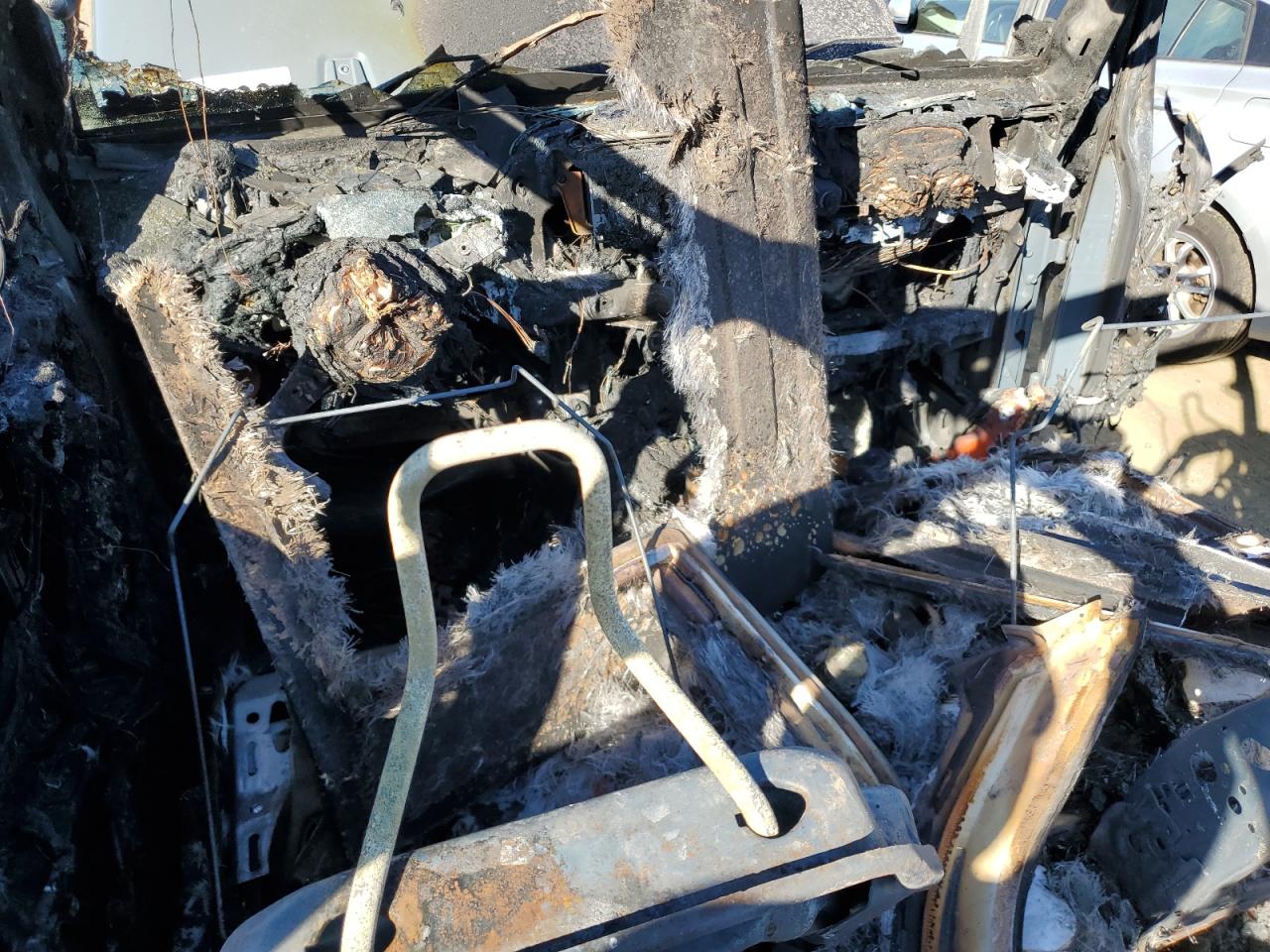 2014 Jeep Wrangler VIN 1C4AJWAGXEL142278 Copart auction photo, burn / burn - interior damage thumbnail 8