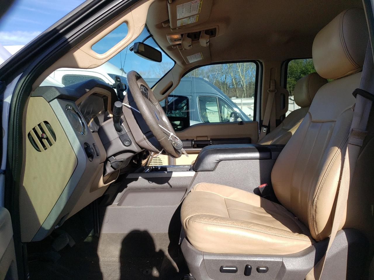 2014 Ford F250 VIN 1FT7W2B66EEB17912 Copart auction photo, front end / side damage thumbnail 7